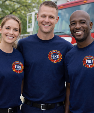 Custom Firefighter T-Shirts